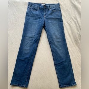Nicole Miller Tribeca Mid Rise Straight Jeans